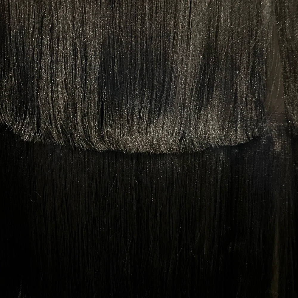 Club Monaco NWT midi fringe skirt - Picture 4 of 8